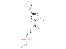 N-[2-(ethylsulfonyl)ethyl]-1-methyl-3-propyl-1H-pyrazole-5-carboxamide