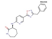 (3S)-3-{[5-(3-benzyl-1,2,4-oxadiazol-5-yl)-2-pyridinyl]amino}-2-azepanone