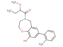 4-(2-methoxybutanoyl)-7-(2-methylphenyl)-2,3,4,5-tetrahydro-1,4-benzoxazepin-9-ol