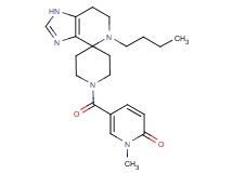 5-[(5-butyl-1,5,6,7-tetrahydro-1'H-spiro[imidazo[4,5-c]pyridine-4,4'-piperidin]-1'-yl)carbonyl]-1-methylpyridin-2(1H)-one