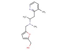 [5-({methyl[1-methyl-2-(3-methylpyridin-2-yl)ethyl]amino}methyl)-2-furyl]methanol