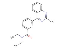 N,N-diethyl-3-(2-methylquinazolin-4-yl)benzamide