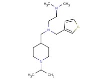 N-[(1-isopropylpiperidin-4-yl)methyl]-N',N'-dimethyl-N-(3-thienylmethyl)ethane-1,2-diamine