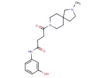 N-(3-hydroxyphenyl)-4-(2-methyl-2,8-diazaspiro[4.5]dec-8-yl)-4-oxobutanamide formate
