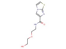 N-[2-(2-hydroxyethoxy)ethyl]imidazo[2,1-b][1,3]thiazole-6-carboxamide