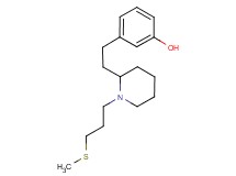 3-(2-{1-[3-(methylthio)propyl]piperidin-2-yl}ethyl)phenol