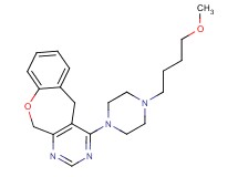 4-[4-(4-methoxybutyl)piperazin-1-yl]-5,11-dihydro[1]benzoxepino[3,4-d]pyrimidine