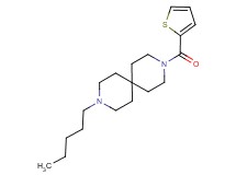 3-pentyl-9-(2-thienylcarbonyl)-3,9-diazaspiro[5.5]undecane