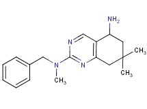 N~2~-benzyl-N~2~,7,7-trimethyl-5,6,7,8-tetrahydroquinazoline-2,5-diamine