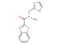 N-(1H-imidazol-2-ylmethyl)-N-methyl-1,3-benzothiazole-2-carboxamide