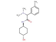 2-(dimethylamino)-N-(trans-4-hydroxycyclohexyl)-2-(3-methylphenyl)acetamide