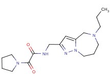 2-oxo-N-[(5-propyl-5,6,7,8-tetrahydro-4H-pyrazolo[1,5-a][1,4]diazepin-2-yl)methyl]-2-pyrrolidin-1-ylacetamide