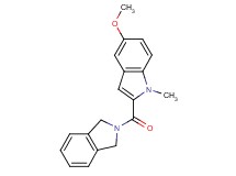 2-(1,3-dihydro-2H-isoindol-2-ylcarbonyl)-5-methoxy-1-methyl-1H-indole