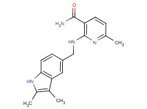 2-{[(2,3-dimethyl-1H-indol-5-yl)methyl]amino}-6-methylnicotinamide