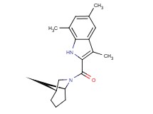 2-[(1R*,5S*)-6-azabicyclo[3.2.1]oct-6-ylcarbonyl]-3,5,7-trimethyl-1H-indole