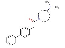 1-(4-biphenylylacetyl)-N,N-dimethyl-4-azepanamine