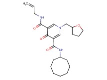 N-allyl-N'-cyclooctyl-4-oxo-1-(tetrahydro-2-furanylmethyl)-1,4-dihydro-3,5-pyridinedicarboxamide