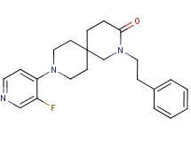 9-(3-fluoropyridin-4-yl)-2-(2-phenylethyl)-2,9-diazaspiro[5.5]undecan-3-one