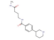 N-[4-(methylamino)-4-oxobutyl]-4-piperidin-3-ylbenzamide