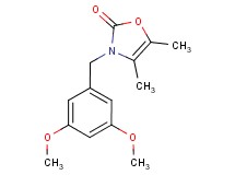 3-(3,5-dimethoxybenzyl)-4,5-dimethyl-1,3-oxazol-2(3H)-one