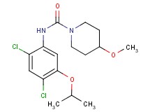 N-(2,4-dichloro-5-isopropoxyphenyl)-4-methoxypiperidine-1-carboxamide