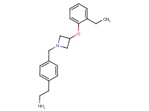 [2-(4-{[3-(2-ethylphenoxy)-1-azetidinyl]methyl}phenyl)ethyl]amine dihydrochloride