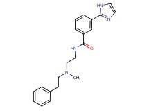 3-(1H-imidazol-2-yl)-N-{2-[methyl(2-phenylethyl)amino]ethyl}benzamide