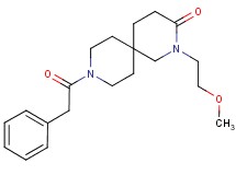 2-(2-methoxyethyl)-9-(phenylacetyl)-2,9-diazaspiro[5.5]undecan-3-one