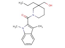 {1-[(1,3-dimethyl-1H-indol-2-yl)carbonyl]-3-propylpiperidin-3-yl}methanol