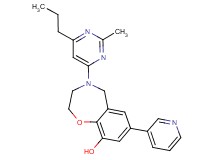 4-(2-methyl-6-propylpyrimidin-4-yl)-7-pyridin-3-yl-2,3,4,5-tetrahydro-1,4-benzoxazepin-9-ol