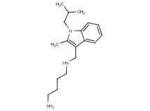 N-[(1-isobutyl-2-methyl-1H-indol-3-yl)methyl]butane-1,4-diamine