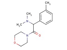 N,N-dimethyl-1-(3-methylphenyl)-2-(4-morpholinyl)-2-oxoethanamine