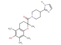 2-{[4-(1H-imidazol-2-yl)piperidin-1-yl]carbonyl}-2,5,7,8-tetramethylchroman-6-ol