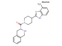 (3R)-3-{[4-(4-methyl-1H-benzimidazol-2-yl)-1-piperidinyl]carbonyl}-1,2,3,4-tetrahydroisoquinoline dihydrochloride