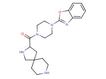 3-{[4-(1,3-benzoxazol-2-yl)-1-piperazinyl]carbonyl}-2,8-diazaspiro[4.5]decane dihydrochloride