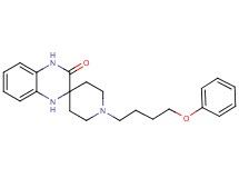 1-(4-phenoxybutyl)-1',4'-dihydro-3'H-spiro[piperidine-4,2'-quinoxalin]-3'-one
