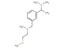 N,N-dimethyl-1-[3-({methyl[2-(methylthio)ethyl]amino}methyl)phenyl]ethanamine