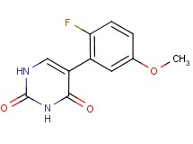5-(2-fluoro-5-methoxyphenyl)pyrimidine-2,4(1H,3H)-dione