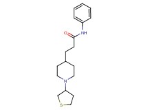 N-phenyl-3-[1-(tetrahydro-3-thienyl)-4-piperidinyl]propanamide
