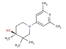 (4S*)-1-(2,6-dimethylpyridin-4-yl)-3,3,4-trimethylpiperidin-4-ol
