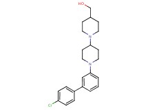 [1'-(4'-chloro-3-biphenylyl)-1,4'-bipiperidin-4-yl]methanol