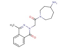 2-[2-(4-amino-1-azepanyl)-2-oxoethyl]-4-methyl-1(2H)-phthalazinone