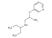 (1-ethylpropyl)[2-(pyridin-3-yloxy)propyl]amine