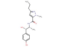 N-[(1R*,2S*)-2-hydroxy-2-(4-hydroxyphenyl)-1-methylethyl]-1-methyl-3-propyl-1H-pyrazole-5-carboxamide