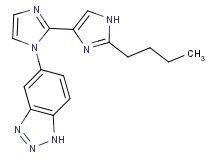 1-(1H-1,2,3-benzotriazol-5-yl)-2'-butyl-1H,1'H-2,4'-biimidazole
