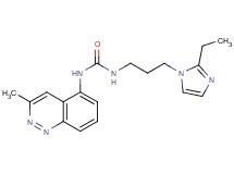 N-[3-(2-ethyl-1H-imidazol-1-yl)propyl]-N'-(3-methylcinnolin-5-yl)urea