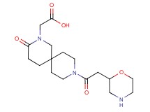 [9-(2-morpholinylacetyl)-3-oxo-2,9-diazaspiro[5.5]undec-2-yl]acetic acid