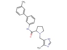 N-(3'-methyl-3-biphenylyl)-1-[(4-methyl-1H-imidazol-5-yl)methyl]prolinamide