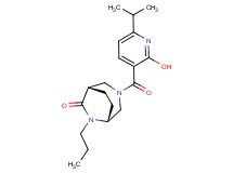 rel-(1S,5R)-3-[(2-hydroxy-6-isopropyl-3-pyridinyl)carbonyl]-6-propyl-3,6-diazabicyclo[3.2.2]nonan-7-one