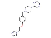 2-(4-{4-[2-(1H-imidazol-1-yl)ethoxy]benzyl}piperazin-1-yl)pyrazine